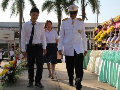 พิธีถวายพระพรวันพ่อ ณ วท.เลย