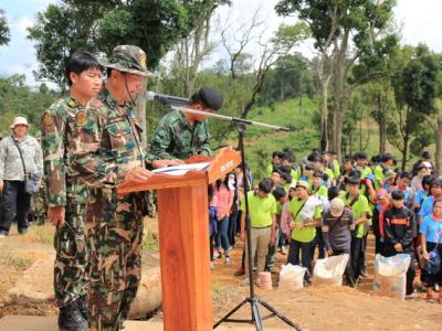 ปลูกป่าให้ช้าง เขตรักษาพันธ์สัตว์ป่าภูหลวง 23 ส.ค. 57