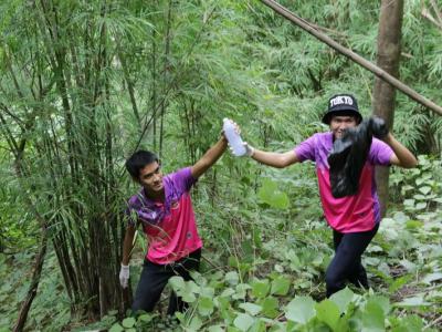 โครงการเก็บขยะบนภูบ่อบิด